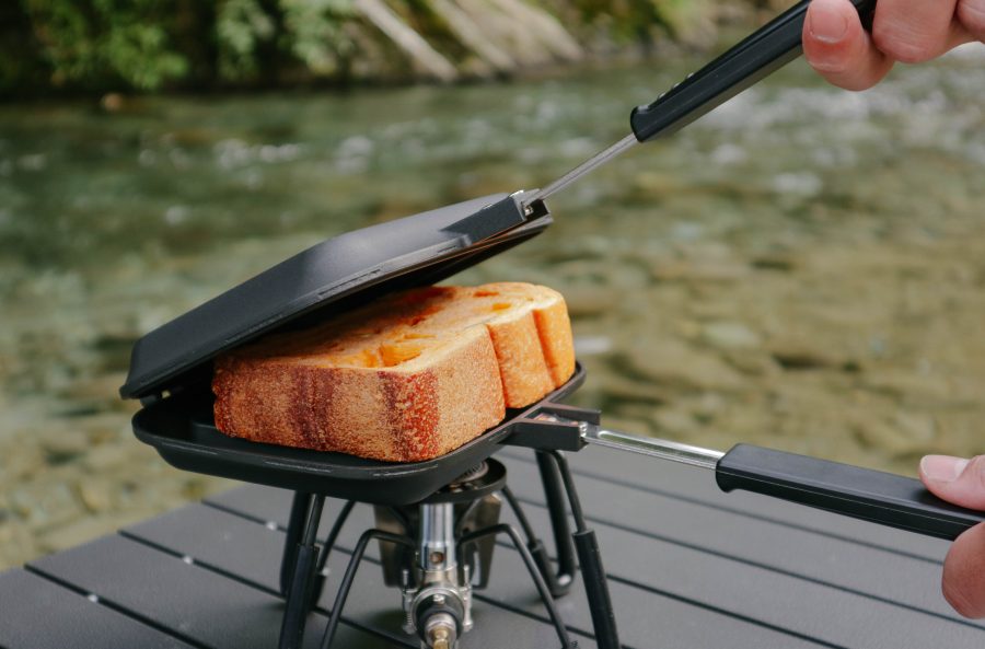 戶外露營可分離式熱壓烤盤